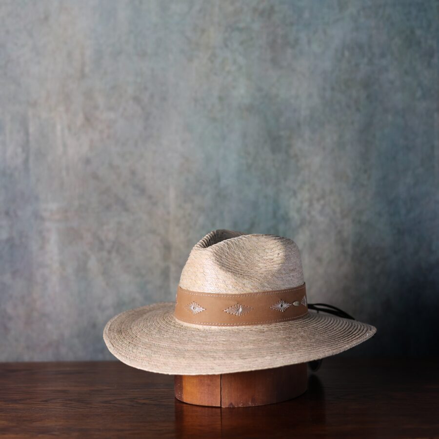 Braided Palm Safari Straw Hat